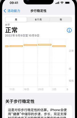 玉树iPhone手机维修如何在iPhone开启'步行稳定性通知'