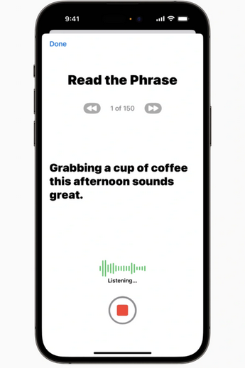 玉树apple维修站分享iPhone在15分钟内可学会并模仿你的声音