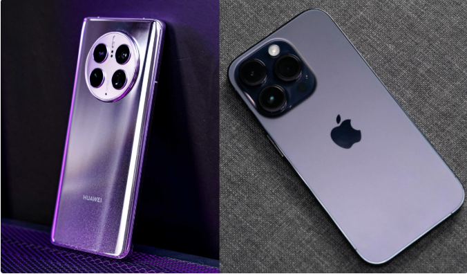 玉树苹果14维修分享华为Mate50与iPhone14哪个好？ 
